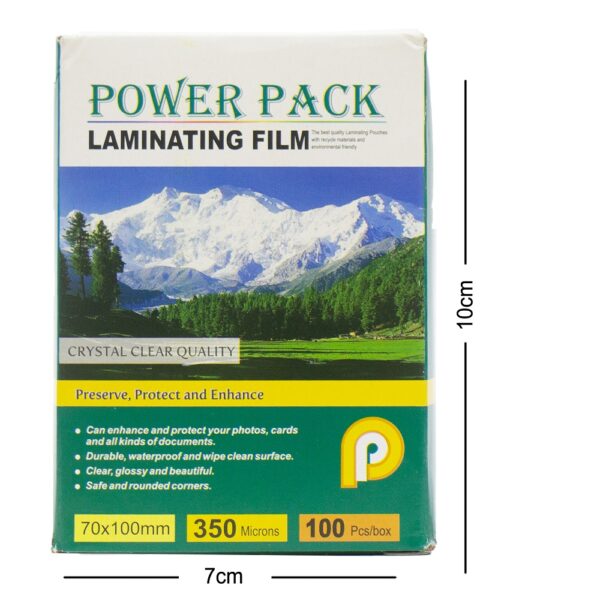 Power Pack Plus 70x100mm 350Micron Laminating Sheet - Image 5