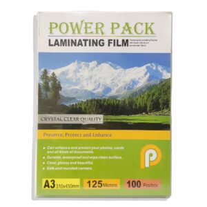 Power Pack Plus A3-310x450mm 125Micron Lamination Pouch