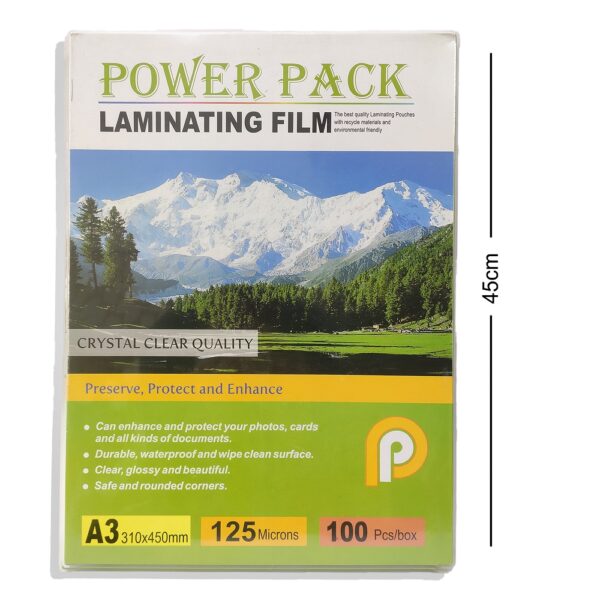 Power Pack Plus A3-310x450mm 125Micron Lamination Pouch - Image 5